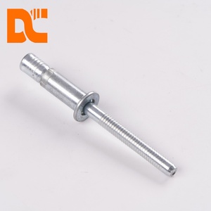 Rivets aveugles Premium Outlock de type mono-boulon, rivets robustes résistants à la corrosion pour la fabrication de tôles métalliques de remorques marines - Product Image 2
