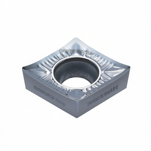 เม็ดมีดกลึง CCGT แบบหมุนได้ 80 องศา สำหรับงานกลึงโลหะ - Product Image 2