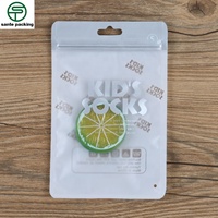 Bolsas de Embalaje Personalizadas Blancas Mate para Calcetines de Niños, Ropa Interior, Camisetas, Zapatos Reciclables SANTE ST-S-079