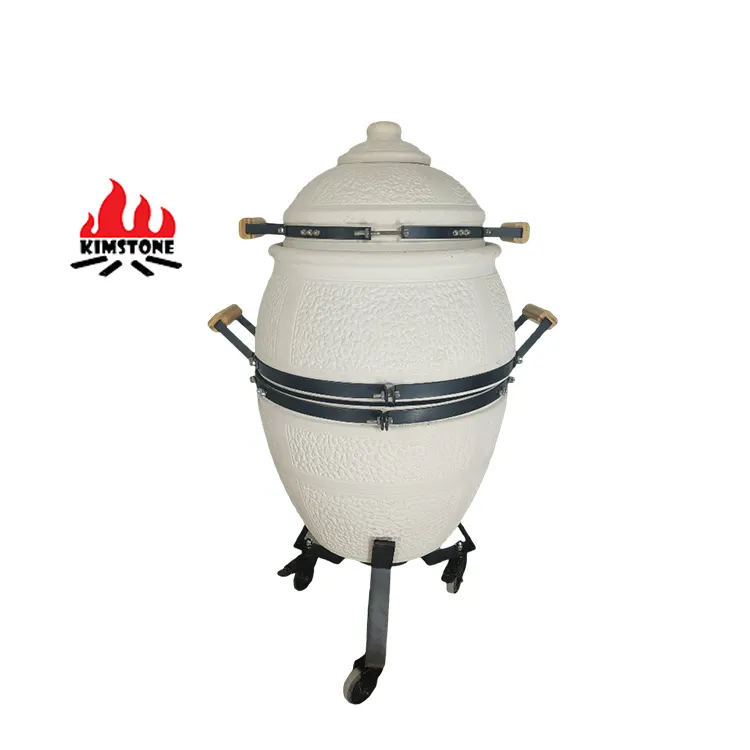 KIMSTONE seri KimTop baru panggangan bbq kayu arang tandoor keramik masak tradisional India Rusia