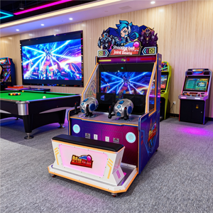 Machine de jeu vidéo à pièces de monnaie de haute qualité pour 2 joueurs, tir au ballon d'arcade pour enfants, pour les centres de jeux intérieurs - Product Image 2