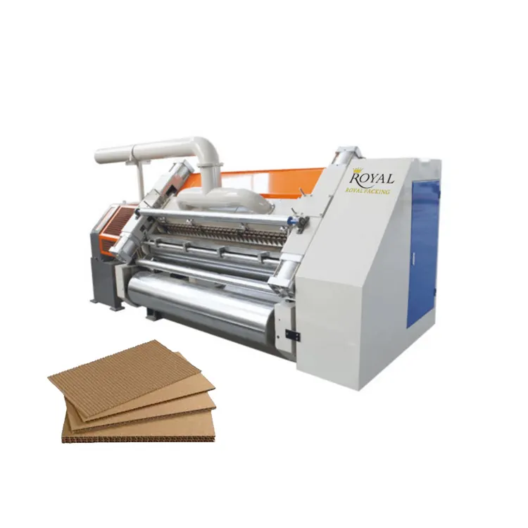 เดี่ยว Facer และ Nc ตัดกระดาษแข็งเครื่องทำกระดาษเครื่อง Facer เดียวในจีนผู้ผลิตที่ดีที่สุด