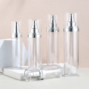 15ml 30ml 50ml <span class=keywords><strong>60ml</strong></span> 100ml 150ml tùy chỉnh sang trọng có thể tái chế in rõ ràng hình tròn bơm kem dưỡng da chai nhựa mỹ phẩm - Product Image 5