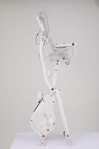 BunnyHi ZXC001, <span class=keywords><strong>bicicleta</strong></span> <span class=keywords><strong>estacionaria</strong></span> para gimnasio, ejercicio <span class=keywords><strong>plegable</strong></span>, tipo X magnético, volante de inercia, entrenamiento cardiovascular, <span class=keywords><strong>bicicleta</strong></span> de Fitness para interiores - Product Image 3