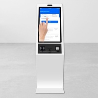 Terminal de point de vente en libre-service, caisse enregistreuse, machine tout-en-un pour la restauration avec lecture de codes, sur pied, Intel Core i5