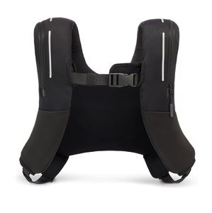 Chaleco con Peso Ajustable de 12lbs, 16lbs y 20lbs con Correas Reflectantes para Entrenamiento de Fuerza, Correr y Caminar, con Bolsillos para Teléfono - Product Image 3