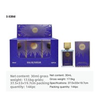 Échantillon de parfum de luxe arabe 30 ml, senteur Oud, parfum longue durée, style Chibi, origine pour femmes et hommes, boîte de présentation neuve