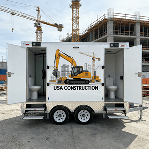 Toilettes mobiles de luxe VIP avec remorque sanitaire portable - Product Image 2