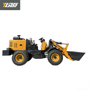 YUANGONG 迷你轮式装载机 前端装载机 搭配久保田发动机 800公斤额定负载 四轮驱动 2年保修 - Product Image 1
