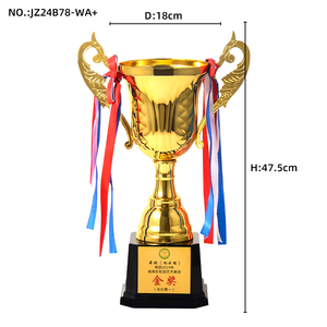 Vendita calda 3 ° 2 ° trofeo 1 ° posto trofeo primo posto per il torneo sportivo di calcio competizioni cerimonia di ricompensa - Product Image 6