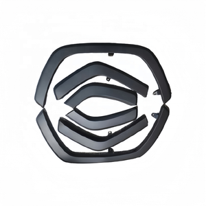 Guardabarros de rueda <span class=keywords><strong>Flare</strong></span> Trim Accesorios de coche Guardabarros de rueda trasera <span class=keywords><strong>Flare</strong></span> <span class=keywords><strong>R</strong></span>:75061-0R040 L:75062-0R040 para Toyota Rav4 2020 - Product Image 1