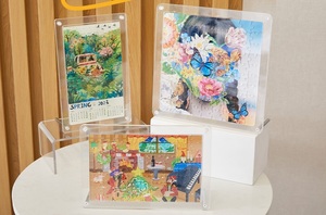 Modèle pour enfants <span class=keywords><strong>dessin</strong></span> <span class=keywords><strong>animé</strong></span> anime périphérique petit cadeau photos givré couleur imprimé en plastique puzzle acrylique puzzle - Product Image 6