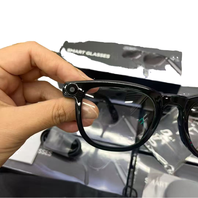 2026 V3 Smart Glasses AI Translation 1200P 800W Camera for Video Call Dual Lens Touch-button Control Plastic Gift Box