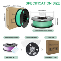 Filament d'imprimante 3D ABS PCL/PLA 1,75 mm OEM d'usine, 1 kg/bobine avec 32 options de couleurs pour stylo d'impression 3D