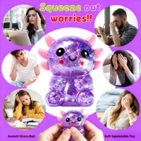 Dumpling Squishies Fidget Stress Ball Cute Sitting Toy Mystery Box TPR Material Unisex Stress Relief Squeeze Stretchy All Ages