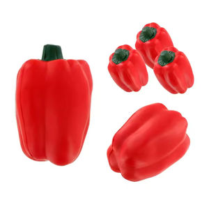 Jouet anti-stress en <span class=keywords><strong>mousse</strong></span> PU personnalisable avec logo publicitaire, en forme <span class=keywords><strong>de</strong></span> piment, pour soulager le stress - Product Image 4