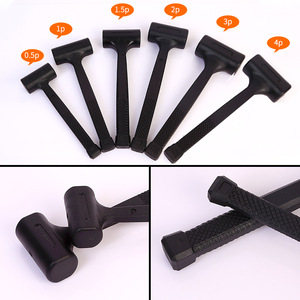 ค้อนติดตั้งยางโมซวนหน้าสี่เหลี่ยมกันกระแทกสำหรับปูพื้นปูกระเบื้องงานช่างไม้หิน - Product Image 5