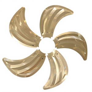 Pièce de rechange durable en métal pour pales de ventilateur, pour ventilateurs de refroidissement industriels et domestiques, offrant une performance de flux d'air puissante - Product Image 5