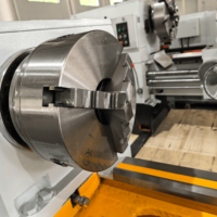 Tour horizontal conventionnel CNC Yade C6150 léger à 4 postes d'outils, cône de broche 6 #   Garantie d'un an