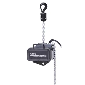 Vision newest design integral structure chain hoist manual trolley stage hoist