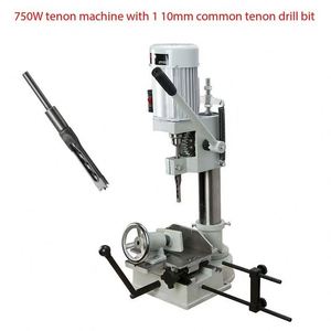 Machine à mortaiser et tenonner manuelle multifonctionnelle pour le travail du bois, petite perceuse de banc, coupe-trou, fonction de rainurage du bois - Product Image 6