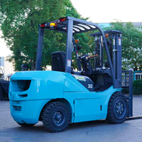 Chariot élévateur à fourche GOODSENSE à batterie complète, 3,5 tonnes, 3 tonnes, chariot élévateur à fourche électrique à contrepoids pour entrepôt avec moteur importé