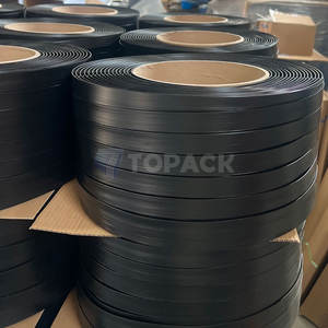 أشرطة تغليف مخصصة من المصنع بألوان وشعارات مطبوعة حسب الطلب، أشرطة تغليف سوداء مركبة 16/19/25/32 مم، 1/2 5/8 1 1-3/4 بوصة، أشرطة تغليف متينة - Product Image 4