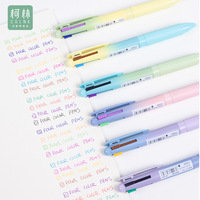 Stylo Gel Transparent Mini Mignon Macaron à Pression Portable de Poche 0,5 mm Pailleté à Séchage Rapide en Plastique Personnalisable avec Logo