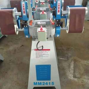 REALMAX MM2415 <span class=keywords><strong>Lijadora</strong></span> de rodillo horizontal de doble cabezal para pulido, máquina <span class=keywords><strong>lijadora</strong></span> de madera, <span class=keywords><strong>lijadora</strong></span> de banda de arco para carpintería - Product Image 3