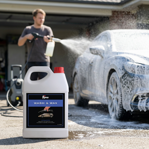แชมพูล้างรถ PG Pro Wash & Wax 5 ลิตร พร้อมแว็กซ์คาร์นูบา pH กลาง ป้องกันสนิม - Product Image 2