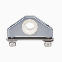 Guide de fil pour machine à tresser 500, œillet en céramique de zircone, trou intérieur 8 mm, largeur de la couronne 30 mm, usiné CNC, poli miroir