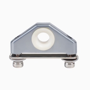 Guía de hilo para máquina de 500 hilos, ojal de cerámica de circonia con orificio interior de 8 mm y ancho de lazo de 30 mm, mecanizado CNC, pulido a espejo - Product Image 5