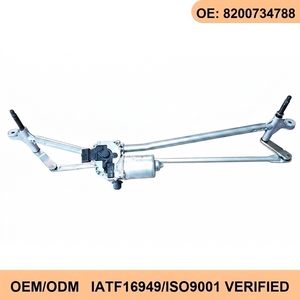 Wanray 12V LHD Remplacement pour <span class=keywords><strong>RENAULT</strong></span> <span class=keywords><strong>MASTER</strong></span> III 2011-2018 8200734788 4419281 Liaison de transmission du lave-glace avant - Product Image 1