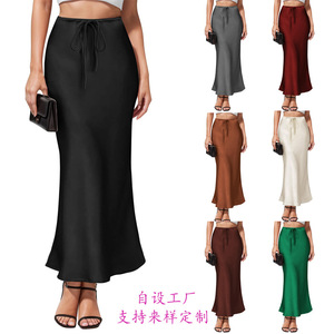Ensemble haut et jupe <span class=keywords><strong>de</strong></span> danse du ventre en satin Yuhong pour femme, avec découpes, sequins et pompons, idéal pour <span class=keywords><strong>la</strong></span> <span class=keywords><strong>plage</strong></span>, les festivals <span class=keywords><strong>de</strong></span> musique, les soirées, et ceinture <span class=keywords><strong>de</strong></span> danseuse. - Product Image 2