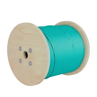 Kabel Optik OM3 Kelas Telekomunikasi 10 Gigabit untuk Dalam Ruangan, Kabel Komunikasi Multimode 4-48 Core