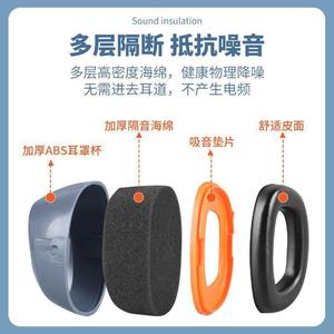 Orejeras insonorizadas de grado industrial, auriculares con reducción de ruido para dormir, estudiar y usar en el dormitorio - Product Image 5