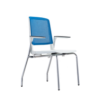 Chaise d'école en plastique confortable avec table d'écriture, chaise d'ordinateur certifiée bifma, chaise d'étudiant moderne