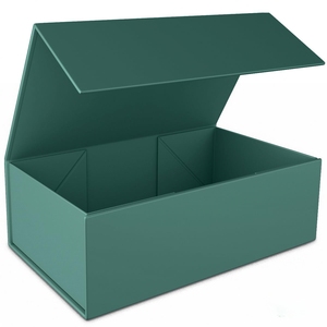 Boîte cadeau magnétique pliable de luxe avec logo personnalisé, emballage rigide en carton qui s'ouvre et s'étend à plat <span class=keywords><strong>pour</strong></span> les petites entreprises - Product Image 1