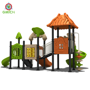 Fabricant chinois de jeux de plein air pour enfants, jouets d'amusement scolaires bon marché et agréables, ensemble de toboggans en plastique pour aire de jeux extérieure - Product Image 2