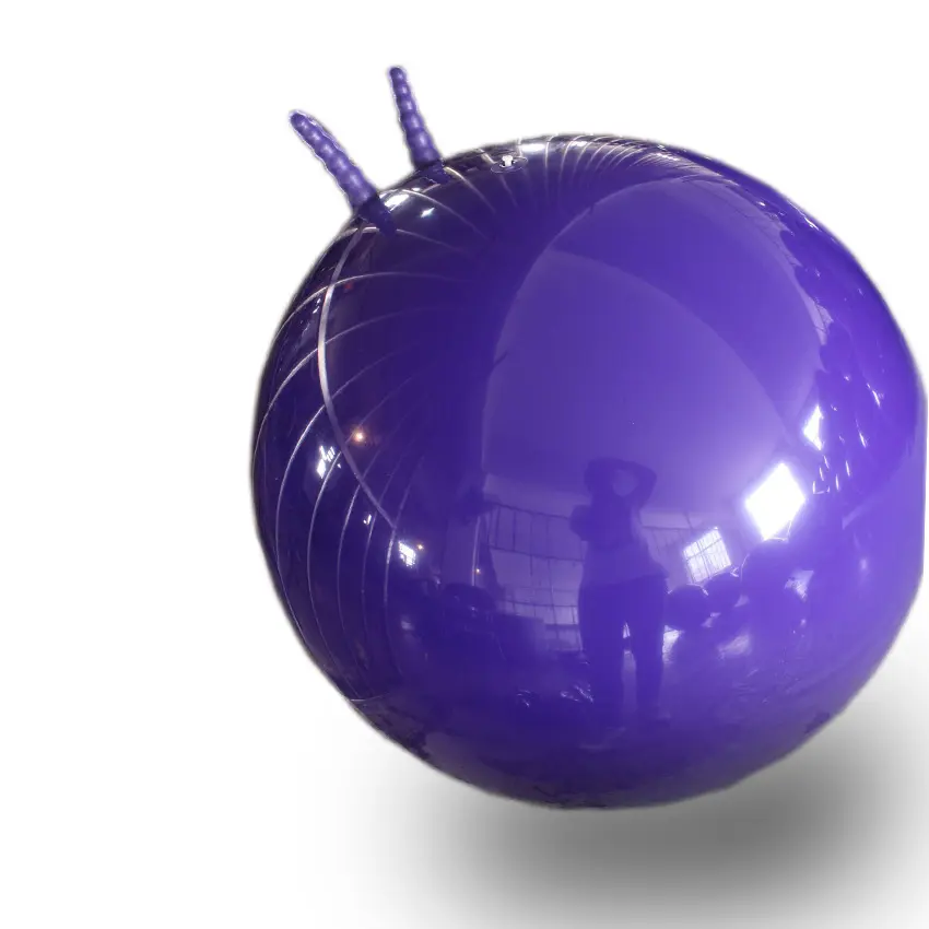 65 Cm Gezicht Bouncy Hoppen Bal Opblaasbare Met Handvat Voor Indoor Fun