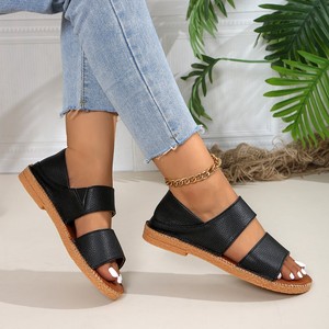 Sandali Estivi da Spiaggia per Donna, Vendita Diretta dalla Fabbrica, Impermeabili, Alla Moda, Comodi, Antiscivolo, Suola Morbida, Modello Piatto - Product Image 1