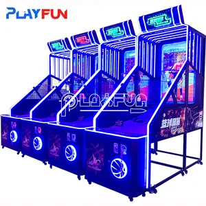 Epic Basketball shooting arcade game machine with LED For Family entertainment center