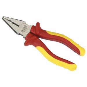 STANLEY - 0-84-006 Maxsteel Alicates de Punta larga Compatible con VDE (paquete múltiple)-EAN 3253560840068 1000V Alicates y cortadores aislados - Product Image 1