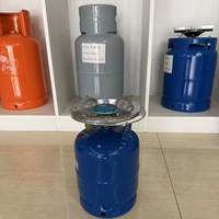 Tanque de almacenamiento de cilindro de gas GLP de 3 kg de larga vida útil para cocinar suministro de fábrica