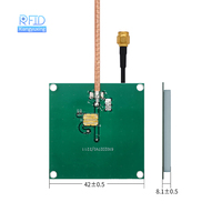 Antena Pasiva Interna RFID de 860-960 MHz, Conector SMA, Cable RF RG316, Cerámica, Protocolo ISO 18000-6C, Marca XYX