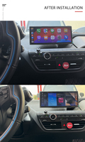 Écran de tableau de bord Android 12,3 pouces Carplay Navigation GPS avec WIFI USB pour BMW I3 I01 2014-2017 Lecteur multimédia de voiture