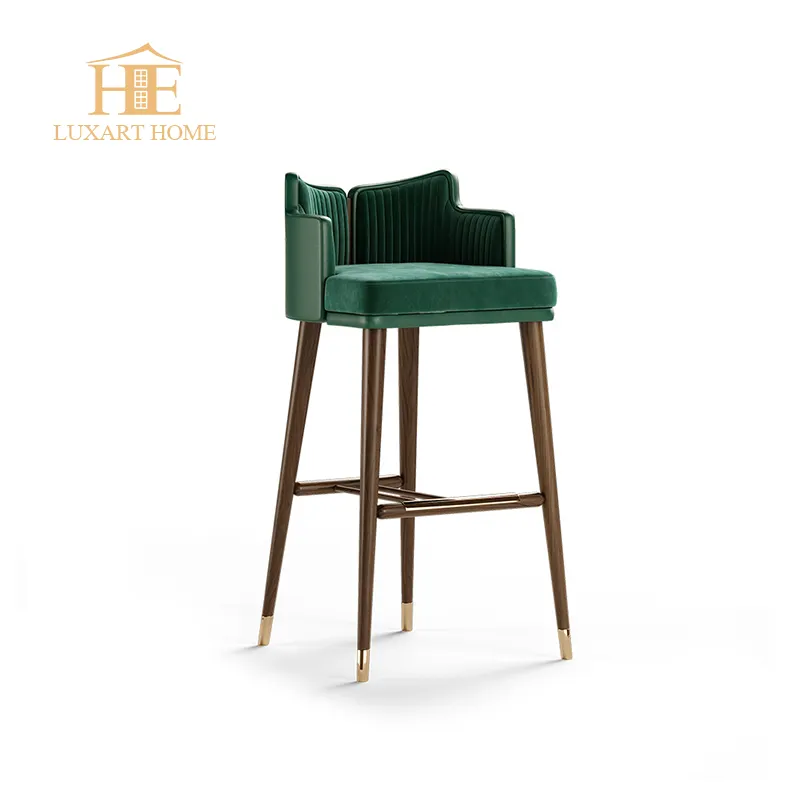 Manufacturer custom made 2024 hot sale high chairs bar stool luxury bar chair