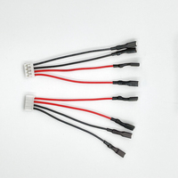 Harness Kabel Elektronik Otomatisasi Rumah Pintar JST Kustom, Konektor 2-16 Pin, Pitch 1.0/1.25/1.5/2.0/2.54mm, PVC, RoHS