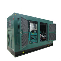 Super Silent 100kW 125kVA Genset Gas Alam Biogas Biomassa Gas Syngas Berpendingin Air Tertutup Efisiensi Tinggi Industri