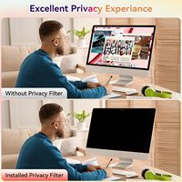 Protector de Pantalla de Privacidad para iMac 2026 Actualizado, para Monitor de Computadora de Escritorio de 24 Pulgadas 2021-2025, Antideslumbrante, Anti Espionaje